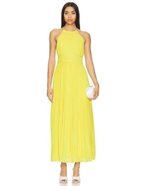 AMUR Midi-Kleid Garren - Gelb