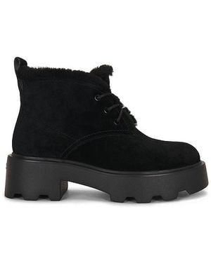 Tory Burch Desert Shearling Boot - Black