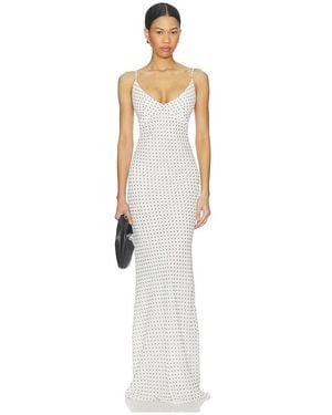 SNDY'S Reyen Slip Dress - White