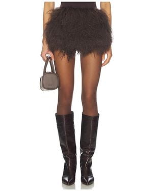 OW Collection Thea Mini Skirt - Black