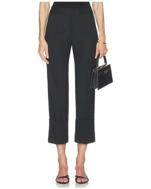Smythe Cuffed Flood Pant - Black