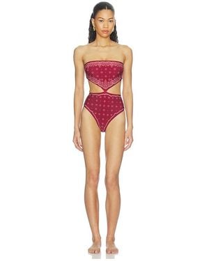 Devon Windsor Rebecca One Piece - Red