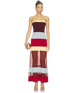Solid & Striped The Nola Dress - Red