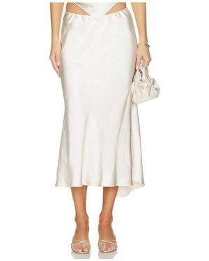 Nia Beatrice Skirt - White