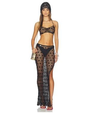 superdown Conjunto Marlie En Color Negro Talla (También En Xs, S, M)