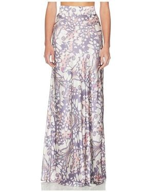 L'Agence Ryker Waistband Bias Skirt - Multicolor