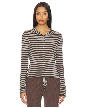 Frankie's Bikinis Cárdigan Leo Cashmere En Color Gris Talla (También En M, S, Xs) - Multicolor