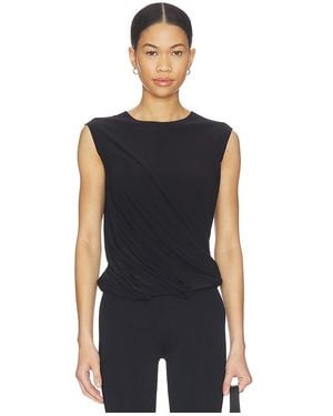 Norma Kamali Sleeveless Twist Top - Blue