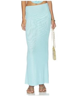 superdown Saylor Maxi Skirt - Blue