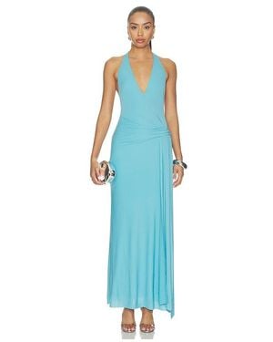 Bec & Bridge Remi Halter Dress - Blue