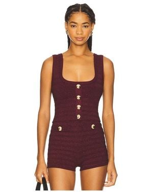 retroféte Nella Top - Red