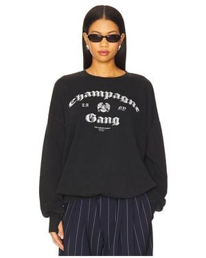 The Laundry Room Sudadera La Champagne Gang Ny En Color Negro Talla (También En S, Xs, M, Xl)