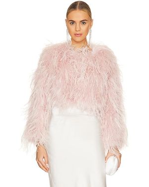 bubish Lara Feather Jacket - Pink