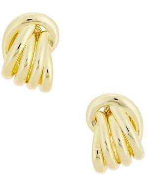 Shashi Pendientes De Tachuela Roux En Color Oro Metálico Talla En