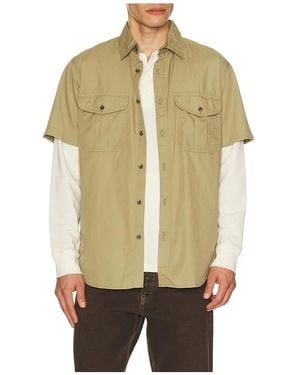 Filson Washed Short Sleeve Shirt - Multicolour