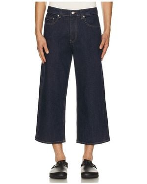 Tommy Hilfiger Jaimie Relaxed Straight Crop Jeans - Blue