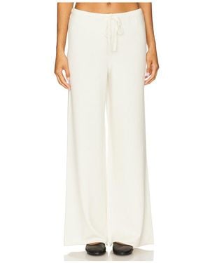 SABLYN Pantalón Pierna Recta Adler En Color Ivory Talla (También En M, S, Xs) - Blanco
