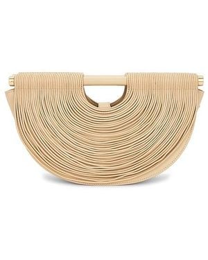 Cult Gaia Lou Top Handle Bag - White