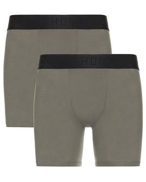 Rhone C.O.R. 6 Boxer Brief - Gray