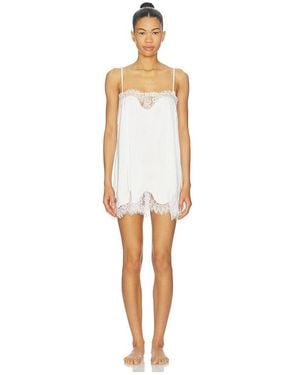 KAT THE LABEL Olivia Slip Dress - White