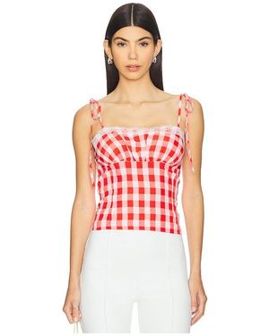 MORE TO COME Penny Top - Red