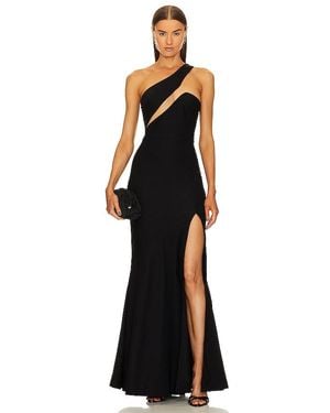 Michael Costello X Revolve Persephone Gown - Black
