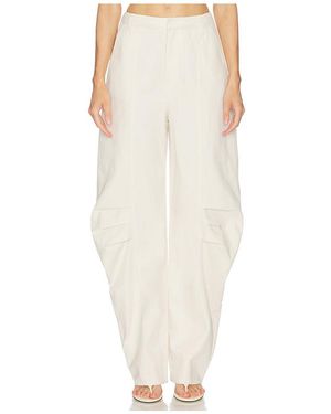 ROTATE BIRGER CHRISTENSEN Linen Suiting Trousers - White