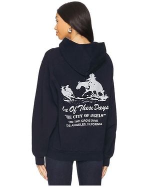 One Of These Days X Fwrd City Of Angels Hoodie - Blue