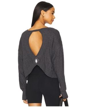 Free People X Fp Movement My Time Layer Top - Black