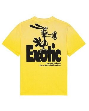 Deus Ex Machina Zounds Tee - Yellow