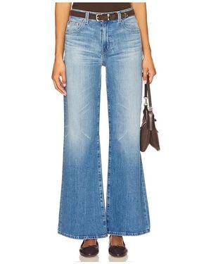 AG Jeans Saige Wide Leg Jeans - Blau