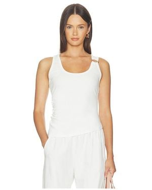 SNDY'S Camiseta Tirantes Brynne Rib En Color Blanco Talla (También En Xxs, Xs, S, M, Xl)