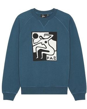 by Parra Ball Sports Crew Neck Sweatshirt - Blue
