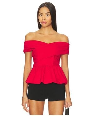 Astr Tennille Top - Red