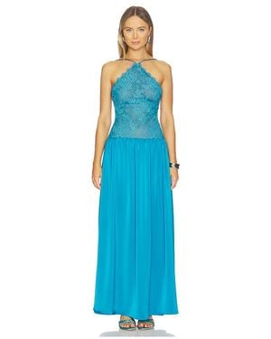 Katie May Kleid Kaya - Blau