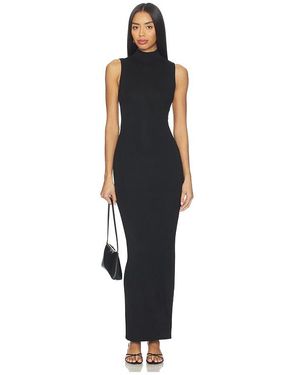 ALL THE WAYS Lilac Maxi Dress - Black