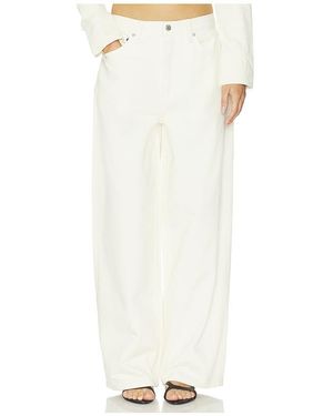 EB DENIM Brea Relaxed Baggy Jeans en White - Blanc