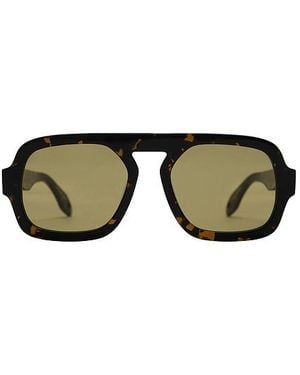Elisa Johnson Jane Sunglasses - Green