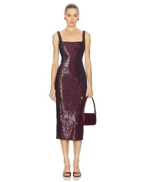 Camila Coelho Veda Midi Dress - Purple