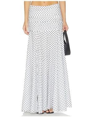 Charo Ruiz Senda Long Skirt - White