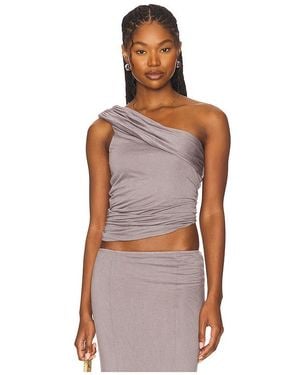 superdown Alizette Top - Grey