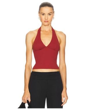 Free People Still Here Halter - Red