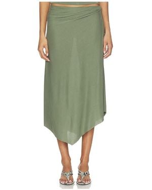 Nia Falda Francesca En Color Verde Oliva Talla (También En S, Xs, M, Xl)