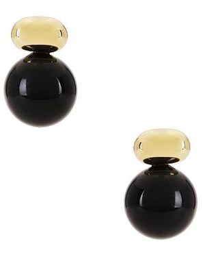 Shashi Alice Earring - Black