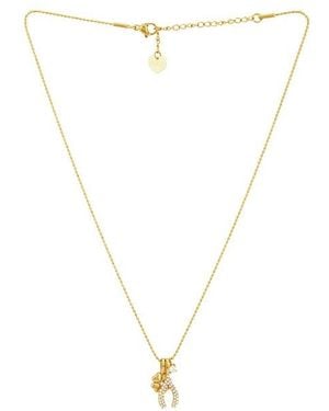 BRACHA Collar Colgante Lucky En Color Oro Metálico Talla - Multicolor