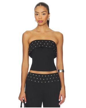 BY.DYLN Oberteil Reeves - Schwarz