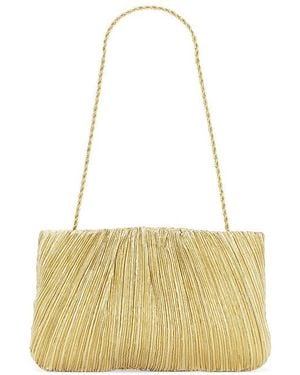 Loeffler Randall Pochette Plate Plissée Brit En - Blanc