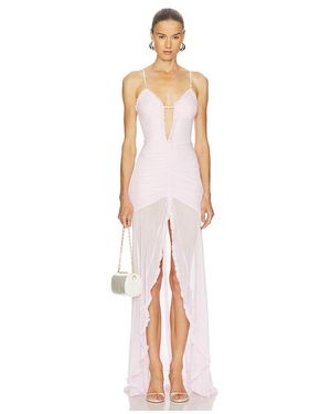 Runaway the Label Kiata Maxi Dress - White