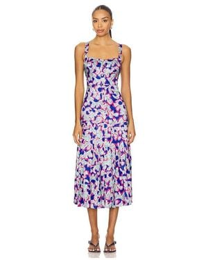 Saloni Karen Dress - Purple