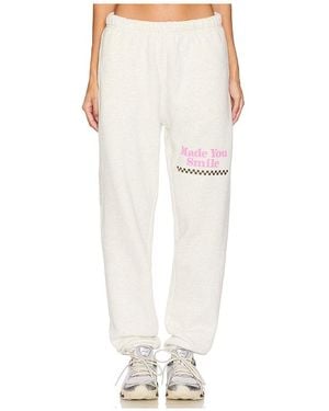 The Mayfair Group Made You Smile Joggers - White